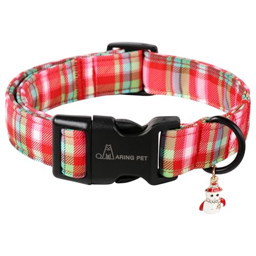 ARING PET Weihnachts-Hundehalsband, rot, grün, kariert, verstellbar, mit Schnellverschluss-Schnalle, für Mädchen und Jungen ARING PET Weihnachts-Hundehalsband, rot, grün, kariert, verstellbar, mit Schnellverschluss-Schnalle, für Mädchen und Jungen von ARING PET