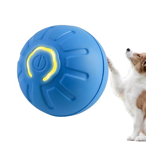 ARIOU Elektrisches Ballspielzeug mit Rollen, intelligenter Ball, Hundespielzeug, elektrisches Spielzeug für Haustiere, Silikonmaterial, Haustier-Begleitspielzeug für Welpen, Kätzchen und andere von ARIOU