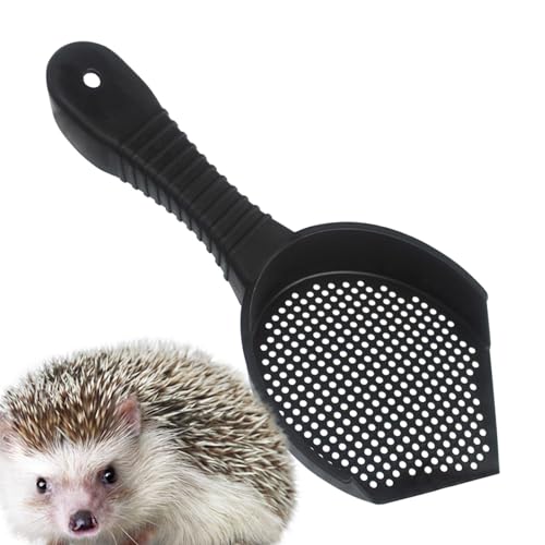 ARIOU Katzenschaufel – PP Ergonomischer Griff Schaufeln – Katzenbox Scooper, Multifunktionale Box Scooper | Hängende schwarze Reptilienkotschaufel | Reiniger Eckschaufel für , Schildkröte und ARIOU Katzenschaufel – PP Ergonomischer Griff Schaufeln – Katzenbox Scooper, Multifunktionale Box Scooper | Hängende schwarze Reptilienkotschaufel | Reiniger Eckschaufel für , Schildkröte und von ARIOU