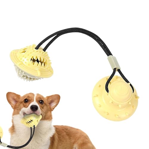 ARIOU Welpen Zahnen Spielzeug - Hund Saugnapf Zerrspielzeug | Tauziehen Spielzeug mit Saugnapf | Zahnreinigung Haustier Spielzeug | Futter Leckage Saugnapf Pull Rope Toy Ball | Welpenspielzeug für ARIOU Welpen Zahnen Spielzeug - Hund Saugnapf Zerrspielzeug | Tauziehen Spielzeug mit Saugnapf | Zahnreinigung Haustier Spielzeug | Futter Leckage Saugnapf Pull Rope Toy Ball | Welpenspielzeug für von ARIOU