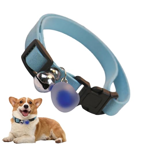 Basic Hundehalsbänder, Haustierhalsband mit Plüsch-Herz-Anhänger und klingender Glocke, bunte Haustierhalsbänder, koreanischer Samt, klassische Schnalle, leichtes Katzenhalsband, verstellbares Basic Hundehalsbänder, Haustierhalsband mit Plüsch-Herz-Anhänger und klingender Glocke, bunte Haustierhalsbänder, koreanischer Samt, klassische Schnalle, leichtes Katzenhalsband, verstellbares von ARIOU