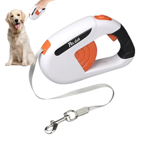 Einziehbare Hundeleine, automatisch einziehbare Leinen, automatisches Spazierengehen, Haustier-Traktionsseil, kreisförmiges Bogen-Design, Outdoor-Trainingszubehör für kleine, mittelgroße und große Einziehbare Hundeleine, automatisch einziehbare Leinen, automatisches Spazierengehen, Haustier-Traktionsseil, kreisförmiges Bogen-Design, Outdoor-Trainingszubehör für kleine, mittelgroße und große von ARIOU