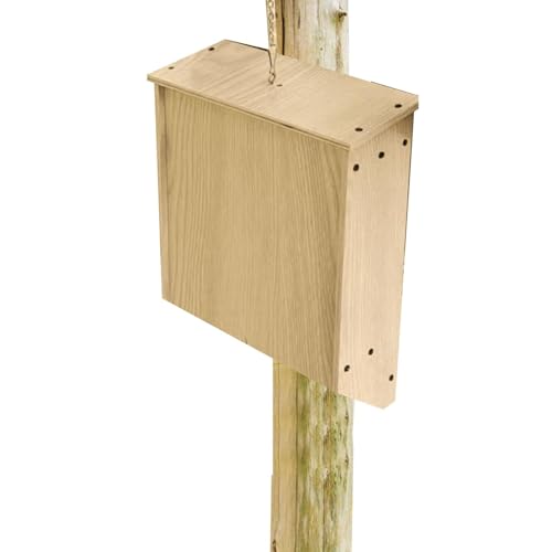 Fledermaushäuser Unterschlupf für den Außenbereich – Fledermauskastenhäuser aus Holz | wetterfester stabiler Fledermaus-Nistkasten zur Mückenbekämpfung | Einfach zu installierende Sommerquartiere zur Fledermaushäuser Unterschlupf für den Außenbereich – Fledermauskastenhäuser aus Holz | wetterfester stabiler Fledermaus-Nistkasten zur Mückenbekämpfung | Einfach zu installierende Sommerquartiere zur von ARIOU