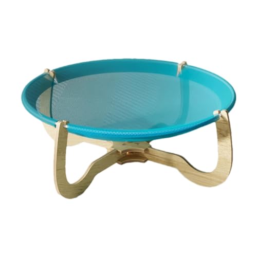 Katzenhängematte, Katzenhängematte, Freistehendes Schlafbett, erhöhtes atmungsaktives Hundebett, stabiles Haustierbett mit Holzboden, atmungsaktiv, erhöhtes Katzenbett für Indoor und Outdoor Katzenhängematte, Katzenhängematte, Freistehendes Schlafbett, erhöhtes atmungsaktives Hundebett, stabiles Haustierbett mit Holzboden, atmungsaktiv, erhöhtes Katzenbett für Indoor und Outdoor von ARIOU