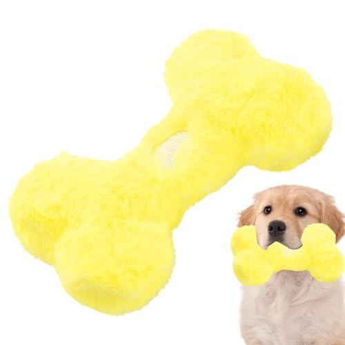 Kaustoffspielzeug Für Hunde - Stofftier Mit Hundeknochen | Hundekauendes Stofftier | Gefülltes Kauspielzeug Für Hunde | Cartoon-Hunde-Quietschspielzeug, Plüsch-Hundespielzeug | Plüschhunde-Kauspielzeu Kaustoffspielzeug Für Hunde - Stofftier Mit Hundeknochen | Hundekauendes Stofftier | Gefülltes Kauspielzeug Für Hunde | Cartoon-Hunde-Quietschspielzeug, Plüsch-Hundespielzeug | Plüschhunde-Kauspielzeu von ARIOU