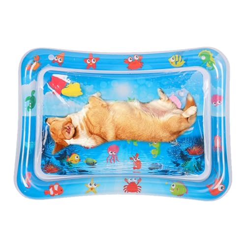 Sensorische Wasserspielmatte für Katzen, Verdicktes Wassersensorisches Kissen für Kinder, Wassersensor-Matte, sensorische Wasserspielmatte mit , Meer Thema, sensorisches Spielzeug, Fühlen Sie Sensorische Wasserspielmatte für Katzen, Verdicktes Wassersensorisches Kissen für Kinder, Wassersensor-Matte, sensorische Wasserspielmatte mit , Meer Thema, sensorisches Spielzeug, Fühlen Sie von ARIOU