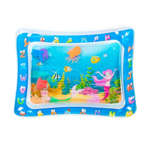 Sensorische Wasserspielmatte für Katzen - Verdicktes Wasser Sensorisches Pad - Wassersensor-Matte Wassersensorische Spielmatte mit Fisch, Meeresthema, sensorisches Spielzeug, fühlen Sie sich kühl und Sensorische Wasserspielmatte für Katzen - Verdicktes Wasser Sensorisches Pad - Wassersensor-Matte Wassersensorische Spielmatte mit Fisch, Meeresthema, sensorisches Spielzeug, fühlen Sie sich kühl und von ARIOU