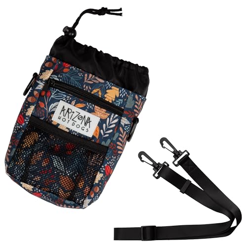 Gassitasche zum Umhängen | Schultergurt & Gürtelclip | Vier Fächer | Arizona Hotdogs Leckerlitasche Fall in Love Buntes Blattmuster Gassitasche zum Umhängen | Schultergurt & Gürtelclip | Vier Fächer | Arizona Hotdogs Leckerlitasche Fall in Love Buntes Blattmuster von ARIZONA HOT DOGS