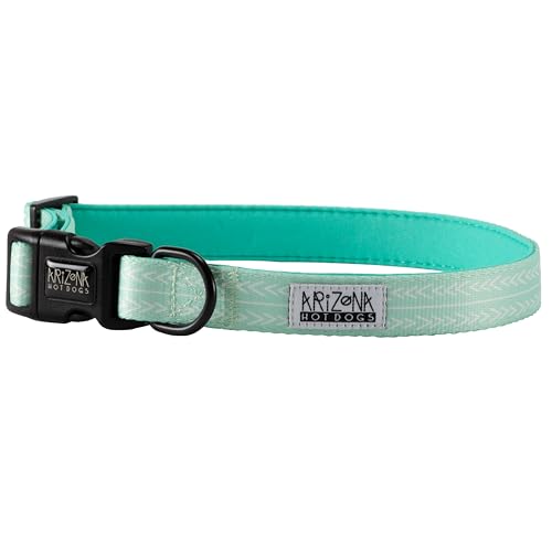 Halsband Nylon mit Neopren | Arizona Hotdogs Hundehalsband Mint Grün | S Halsband Nylon mit Neopren | Arizona Hotdogs Hundehalsband Mint Grün | S von ARIZONA HOT DOGS