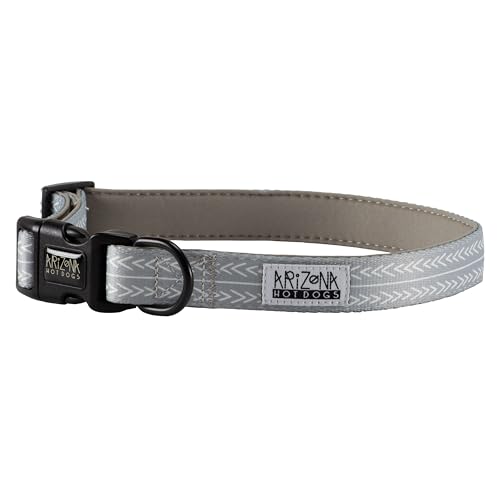 Halsband Nylon mit Neopren | Arizona Hotdogs Hundehalsband Réglisse Grau | S Halsband Nylon mit Neopren | Arizona Hotdogs Hundehalsband Réglisse Grau | S von ARIZONA HOT DOGS