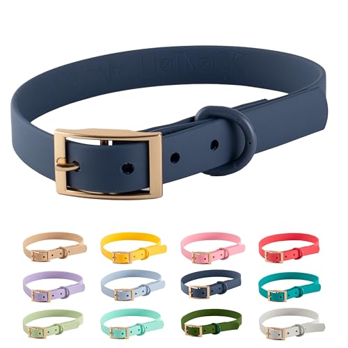 Halsband personalisierbar PVC Wasserabweisend |Arizona Hotdogs Hundehalsband Capricornus | Marineblau | 31-39 cm M Halsband personalisierbar PVC Wasserabweisend |Arizona Hotdogs Hundehalsband Capricornus | Marineblau | 31-39 cm M von ARIZONA HOT DOGS