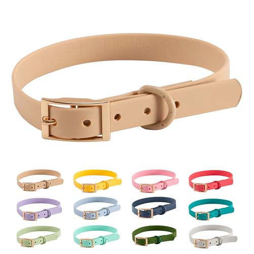 Halsband personalisierbar PVC Wasserabweisend |Arizona Hotdogs Hundehalsband Scorpius | Beige | 51-59 cm XL Halsband personalisierbar PVC Wasserabweisend |Arizona Hotdogs Hundehalsband Scorpius | Beige | 51-59 cm XL von ARIZONA HOT DOGS