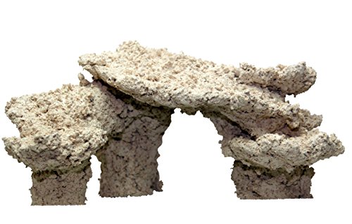 ARKA Riffkeramik Riffplateau - 20 cm - Bietet eine natürliche Plattform für Aquariengestaltung, aus 100% natürlichen, schadstofffreien Materialien, Made in Germany. von ARKA myAQUA