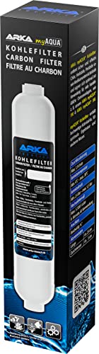 ARKA myAqua190/380 Kohlefilter - Effiziente Wasserreinigung, entfernt Chlor, Herbizide, Pestizide und Medikamentenrückstände, sorgt für klares und sauberes Aquarienwasser. von ARKA