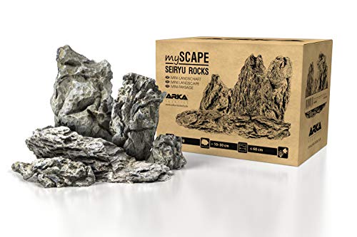 ARKA mySCAPE-Rocks Seiryu | Mini-Landschaft | Natur Aquarium Steine für einzigartige Aquascapes im Süßwasser Aquarium & Aufbauten in jedem Terrarium | Ca. 10-30 cm | Ideal zu bepflanzen | Inhalt: 5 kg von ARKA Biotechnologie GmbH