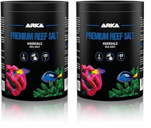 Microbe-Lift Premium Reef Salt - 1 kg - Qualitäts-Meersalz für optimale Korallenpflege in Meerwasseraquarien, schnell löslich, unterstützt langfristiges Korallenwachstum und Gesundheit. von ARKA Biotechnologie GmbH