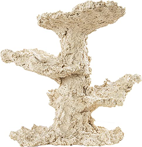 ARKA Riffkeramik Säule Natur - 20 cm - Natürliche Riffkeramiksäule, schadstofffrei und hochporös, unterstützt effektiv die Mikrofauna, perfekt für Meerwasseraquarien, Made in Germany. von ARKA myAQUA