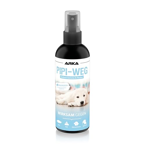 PIPI-Weg Geruchsneutralisierer 100 ml - Enzymreiniger Konzentrat - Geruchsentferner und Fleckenentferner gegen alle Gerüche, wie Hundeurin oder Ausscheidungen auf Sofa, Sessel, Matratze, Auto UVM. PIPI-Weg Geruchsneutralisierer 100 ml - Enzymreiniger Konzentrat - Geruchsentferner und Fleckenentferner gegen alle Gerüche, wie Hundeurin oder Ausscheidungen auf Sofa, Sessel, Matratze, Auto UVM. von ARKA