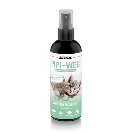 PIPI-Weg Geruchsneutralisierer 100 ml - Enzymreiniger Konzentrat - Geruchsentferner und Fleckenentferner gegen alle Gerüche, wie Katzenurin oder Ausscheidungen auf Sofa, Sessel, Matratze, Auto UVM. PIPI-Weg Geruchsneutralisierer 100 ml - Enzymreiniger Konzentrat - Geruchsentferner und Fleckenentferner gegen alle Gerüche, wie Katzenurin oder Ausscheidungen auf Sofa, Sessel, Matratze, Auto UVM. von ARKA