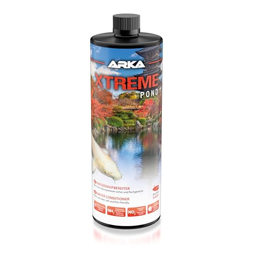 ARKA Pond Xtreme - 946 ml - Macht Gartenteichwasser fischgerecht, entfernt Chlor und Ammoniak, sicher für alle Teichbewohner. ARKA Pond Xtreme - 946 ml - Macht Gartenteichwasser fischgerecht, entfernt Chlor und Ammoniak, sicher für alle Teichbewohner. von ARKA