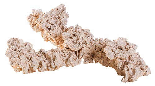 ARKA Riffkeramik Riffast liegend - 20 cm - Natürliches Riffast-Design aus 100% schadstofffreien Materialien, fördert die biologische Vielfalt im Aquarium, Made in Germany von ARKA