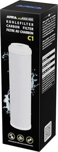ARKA myAQUA 400 Kohlefilter C1 - Entfernt effektiv Gerüche, Verfärbungen, Chlor und weitere Verunreinigungen aus dem Wasser ARKA myAQUA 400 Kohlefilter C1 - Entfernt effektiv Gerüche, Verfärbungen, Chlor und weitere Verunreinigungen aus dem Wasser von ARKA