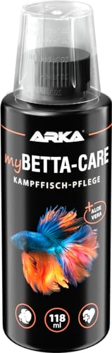 ARKA myBETTA-Care - 118 ml - Pflegemittel für Kampffische/Betta in Süßwasseraquarien, fördert die Vitalität, Gesundheit, natürliche Farbenpracht, schützt die Kiemen, Schleimhäute & Flossen von ARKA