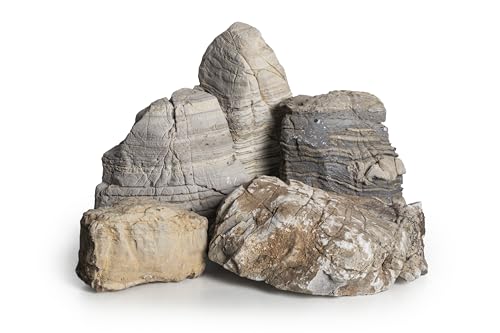 ARKA mySCAPE-Frodo Rocks - 20kg Mix - Einzigartige Aquascaping-Steine für kreative Süßwasseraquarium-Gestaltungen, natürliche Optik für einzigartige Landschaften. von ARKA