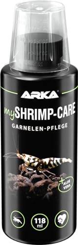 ARKA mySHRIMP-Care - 118 ml - Pflegemittel für Garnelen in Süßwasseraquarien, fördert die Vitalität, Gesundheit & natürliche Farbenpracht von Süßwassergarnelen von ARKA