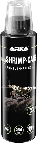 ARKA mySHRIMP-Care - 236 ml - Pflegemittel für Garnelen in Süßwasseraquarien, fördert die Vitalität, Gesundheit & natürliche Farbenpracht von Süßwassergarnelen von ARKA