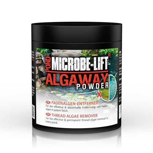 Microbe-Lift Pond Algaway Powder - 250g - Effektiver Fadenalgenentferner für Teiche, beseitigt Algen schnell und verhindert Neubildung, umweltfreundlich. Microbe-Lift Pond Algaway Powder - 250g - Effektiver Fadenalgenentferner für Teiche, beseitigt Algen schnell und verhindert Neubildung, umweltfreundlich. von ARKA