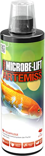 Microbe-Lift Pond Artemiss - 473 ml - Natürliches, kräuterbasiertes Pflegepräparat, stärkt Fischimmunsystem in Teichen, sichere und effektive Unterstützung. Microbe-Lift Pond Artemiss - 473 ml - Natürliches, kräuterbasiertes Pflegepräparat, stärkt Fischimmunsystem in Teichen, sichere und effektive Unterstützung. von ARKA