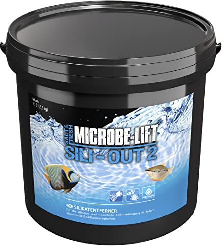 Microbe-Lift Sili-Out 2-5 L / 3,5 kg - Leistungsstarker Silikat Absorber, entfernt effektiv Silikat, Phosphat und weitere Schadstoffe aus jedem Aquarium, verbessert deutlich die Wasserqualität. von ARKA