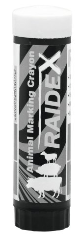 ARNDT RAIDEX Raidl Maxi - Weißer Viehzeichenstift, 0.7mm, Beidhändig, 10er Pack von ARNDT