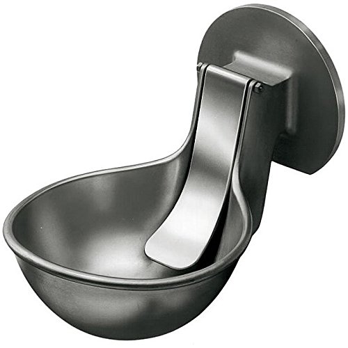 Lister Tränkebecken TW 1 N - Aluminiumguss, Edelstahl, Ziegen, Schafe, Pferde, 190 mm Flansch von Lister