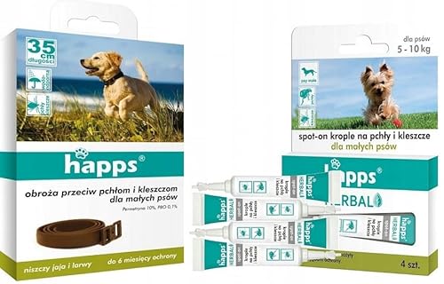 FLÖCHEN-Kragen KRISTALLEN Tropfen FÜR KLEINE HUNDE HAPPS von ARPON