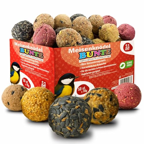 Meisenknödel ohne Netz |Mix knödel für Wildvögel und Gartenvögel| Wildvogelfutter 100St.| Premium vogelknödel Ganzjahresfutter| Körnerkugel für alle Vogelarten| Fettfutterrg Meisenknödel ohne Netz |Mix knödel für Wildvögel und Gartenvögel| Wildvogelfutter 100St.| Premium vogelknödel Ganzjahresfutter| Körnerkugel für alle Vogelarten| Fettfutterrg von ARPON