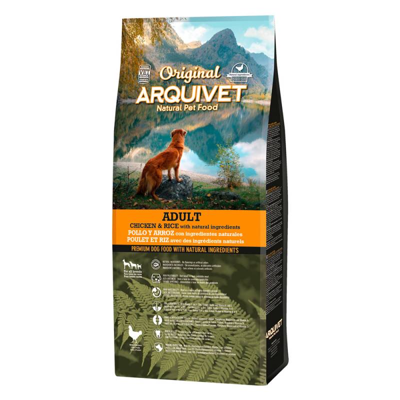 12 kg Arquivet Original zum Sonderpreis! - Adult Huhn & Reis von ARQUIVET