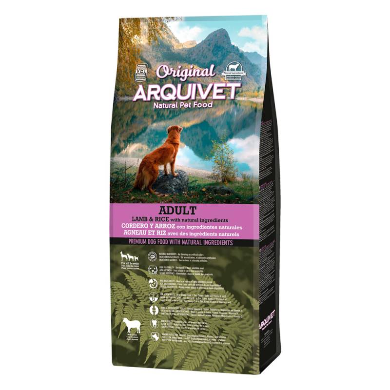 12 kg Arquivet Original zum Sonderpreis! - Adult Lamm & Reis 12 kg Arquivet Original zum Sonderpreis! - Adult Lamm & Reis von ARQUIVET