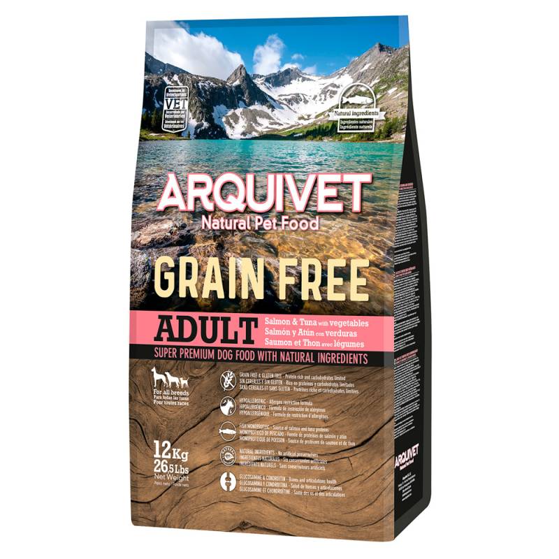 Arquivet Dog Grain Free Lachs - 12 kg Arquivet Dog Grain Free Lachs - 12 kg von ARQUIVET