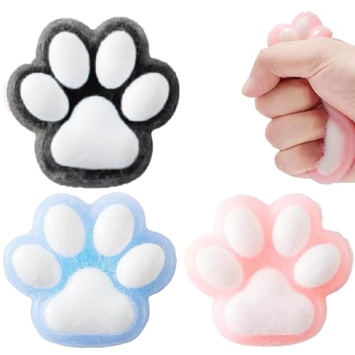 Squishy Katzenpfotenspielzeug, Fufu Squishy, Anti-Stress-Katzenspatte, Squishy Katze, Spielzeug zum Drücken der Katzenpfoten, sensorisches Spielzeug, weich, lindert Stress Squishy Katzenpfotenspielzeug, Fufu Squishy, Anti-Stress-Katzenspatte, Squishy Katze, Spielzeug zum Drücken der Katzenpfoten, sensorisches Spielzeug, weich, lindert Stress von ARROMI