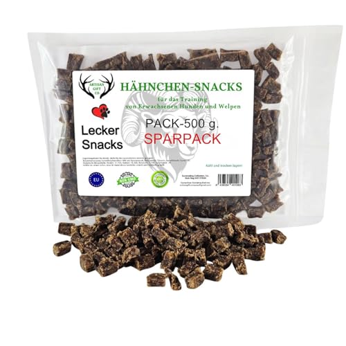 ARTISAN GIFT CO Natürliche Trainingsleckerlis für Hunde - 100% leckerlies getrocknetes Fleisch, geeignet für die Barf-Diät - Hühnerwürfel für Hunde - 500 gr ARTISAN GIFT CO Natürliche Trainingsleckerlis für Hunde - 100% leckerlies getrocknetes Fleisch, geeignet für die Barf-Diät - Hühnerwürfel für Hunde - 500 gr von ARTISAN GIFT CO