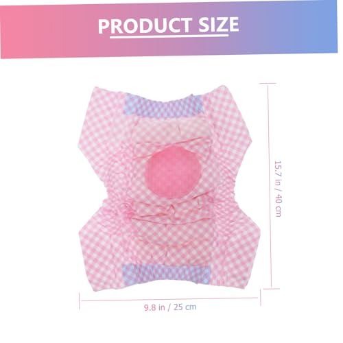 ARTSEWPLY 12 Stück 12 teilig Einweg Haustierwindeln XS Saugfähige Windeln für kleine Hunde mit Bequemem Auslaufsicherem Design für Hündinnen in Hitze und Welpenerziehung Kompakt und Leicht von ARTSEWPLY