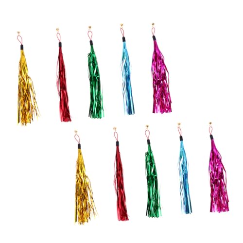 ARTSEWPLY 15 Stück Teiliges Katzenspielzeug mit Glocken Austauschbare Quastenköpfe für Katzenangel Interaktives für Kätzchen und Wohnungskatzen Flexibles Langlebiges Zufällige Farbe ARTSEWPLY 15 Stück Teiliges Katzenspielzeug mit Glocken Austauschbare Quastenköpfe für Katzenangel Interaktives für Kätzchen und Wohnungskatzen Flexibles Langlebiges Zufällige Farbe von ARTSEWPLY