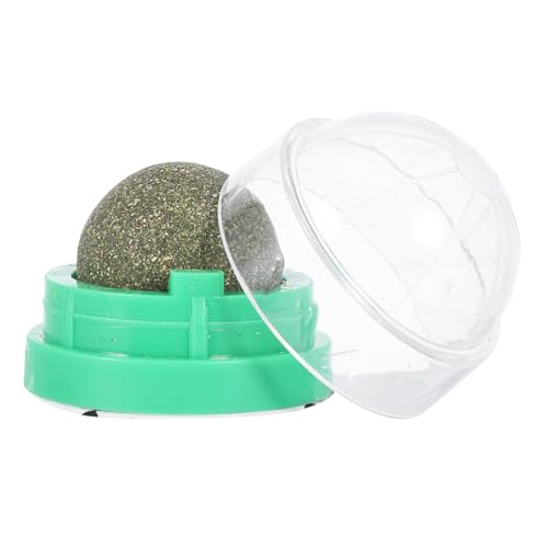 ARTSEWPLY 2 STÜCK Natürlicher Katzenminze Ball Drehbares Katzenspielzeug mit Minzgeschmack Fördert Zahnpflege und Verdauung Essbares Katzen Snack Sicherer Langlebiger Katzenminzball zum von ARTSEWPLY