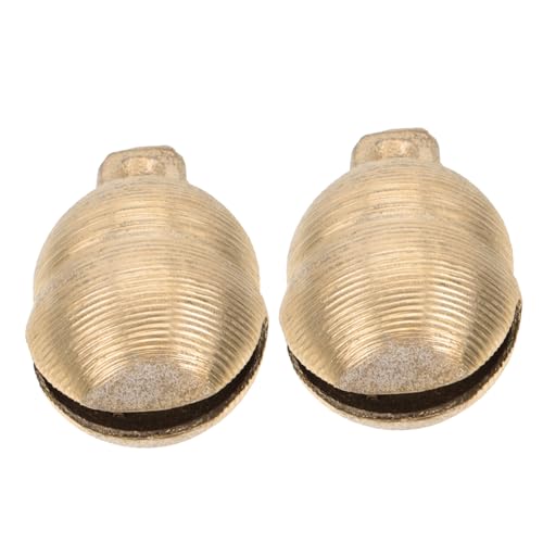 ARTSEWPLY 2 STÜCK Pet Decorative Bells für Hunde und Nutztiere Langlebige Leichte Glocken mit Hoher Härte Multifunktional für Hundehalsband Schaf und Kuhglocken Praktische und Dekorative von ARTSEWPLY