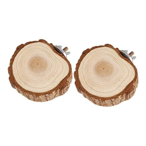 ARTSEWPLY 2 Stück Teiliges Holzplattform für Vögel und Kleintiere Stabile Sitzstange aus Naturholz Vielseitig als Meerschweinchen und Hamsterspielplatz Robustes Kletter und Spielzubehör für ARTSEWPLY 2 Stück Teiliges Holzplattform für Vögel und Kleintiere Stabile Sitzstange aus Naturholz Vielseitig als Meerschweinchen und Hamsterspielplatz Robustes Kletter und Spielzubehör für von ARTSEWPLY