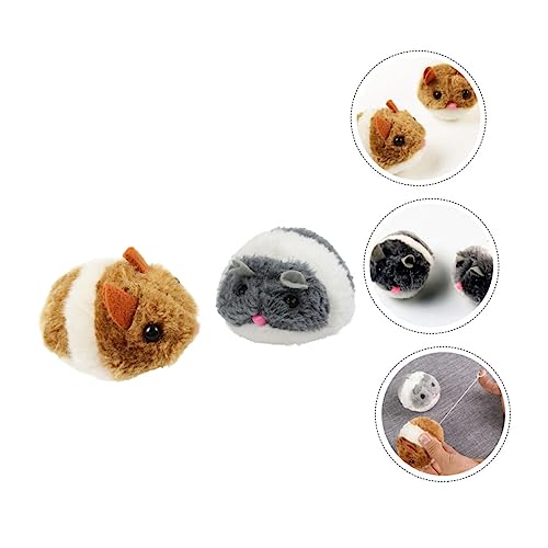 ARTSEWPLY 2 Stück Teiliges Interaktives Katzenspielzeug Maus mit Sound und Vibration Lebensechte Plüsch spielmaus für Hauskatzen Fördert Beschäftigung und Spielspaß Geeignet für ARTSEWPLY 2 Stück Teiliges Interaktives Katzenspielzeug Maus mit Sound und Vibration Lebensechte Plüsch spielmaus für Hauskatzen Fördert Beschäftigung und Spielspaß Geeignet für von ARTSEWPLY