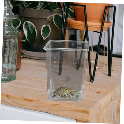 ARTSEWPLY 3 Stück Futterboxen und Terrarien aus Robustem mit Belüftungslöchern Reptilien und Insektengehege für Spinnen Schnecken und Kleine Haustiere Wetterbeständig und Langlebig von ARTSEWPLY