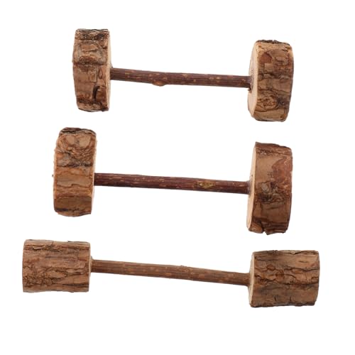 ARTSEWPLY 3 Stück Teiliges Katzenspielzeug aus handgefertigtem Katzenminze Holz Doppelte Kurzhantel Form Interaktives Kauspielzeug zur Stresslinderung und Zahnpflege für Katzen Zufälliger ARTSEWPLY 3 Stück Teiliges Katzenspielzeug aus handgefertigtem Katzenminze Holz Doppelte Kurzhantel Form Interaktives Kauspielzeug zur Stresslinderung und Zahnpflege für Katzen Zufälliger von ARTSEWPLY